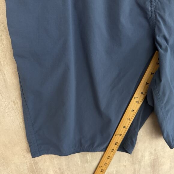 Patagonia Boardshorts Men’s Size 36 Blue Pockets 10” Inseam Beach Surf Trunks - Picture 10 of 12